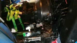 Part 5 - New Holland Boomer 40 Splitting Tractor to Replace Clutch