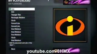 Call of Duty: Black Ops - The Incredibles Logo Custom Emblem Tutorial