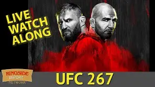 UFC 267 Watch Along Live Stream
