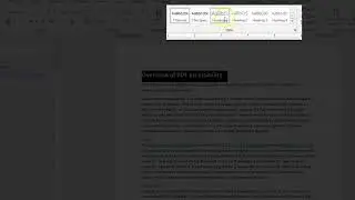 Word Accessibility - Headings