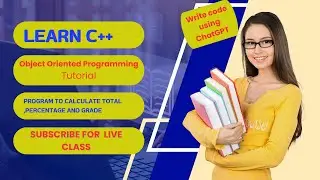 Mastering Object-Oriented Programming in C++ | Step-by-Step Guide with AI-Powered Code Generation