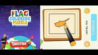 Belarus Belize Bolivia Cyprus Dominica - Paint the FLAG Painting Puzzle #games #study #painting