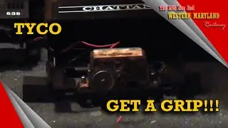 How To Install Traction Tires On A Tyco Chattanooga With Tender Drive