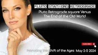 🚨 PLUTO STATIONS RETROGRADE❗THE END OF THE OLD WORLD ⌛+ Pluto Rx square VENUS @ THE CHIRON POINT 🦋🦋🦋