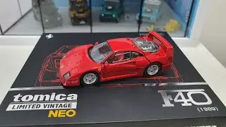 TOMYTEC F40(1989)/tomica limited vintage neo f40