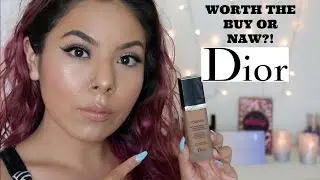 WORTH THE BUY OR NAW? || DIORSKIN FOREVER PERFECT FOUNDATION