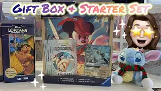 Unboxing Lilo Stitch Gift Box & Disney Lorcana Collection Starter Set