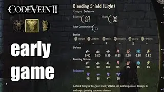 [Early Game] Bleeding Shield [Light] Location In Code Vein II
