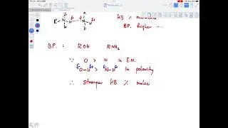 Chapter Thirty: Introduction to Selected Homologous Series - B.P. & Solubility of Alcohols & Amines