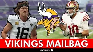 Vikings Rumors On Trevor Lawrence & Mac Jones | Mailbag
