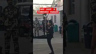 BSF LADY COMMANDO PARADE ON REPUBLIC DAY #republicday #shorts #republicdaystatus