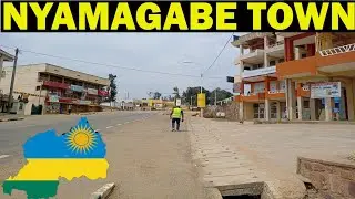 NYAMAGABE TOWN, The Cleanest  And Beautiful  TOWN In SOUTHERN RWANDA .