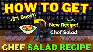 How To Make Chef Salad in Craft Food | Chef Salad 🥗 Recipe | Roblox