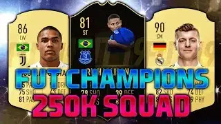 FIFA 19 200K-250K SQUAD BUILDER feat. RICHARLISON IF, COSTA, KROOS - 250K FUT CHAMPIONS TEAM