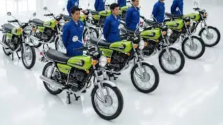 Новая Yamaha RX100 2026 года наконец-то вернулась! 😱 Легендарный ретро-байк с современными мощным...