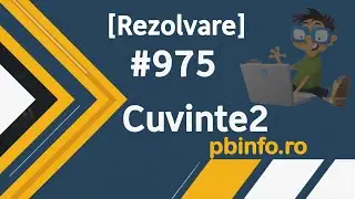 [Rezolvare] pbinfo 975 -Cuvinte2 (siruri de caractere C++, strtok, strcmp)