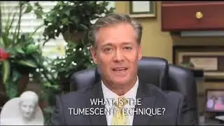 What is the tumescent technique in liposuction