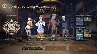 LIFEAFTER Control Building Weekly Operation (Special Old Hero) 🔥🔥🔥