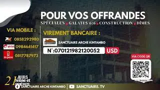 Diffusion en direct de Sanctuaire Arche Kintambo