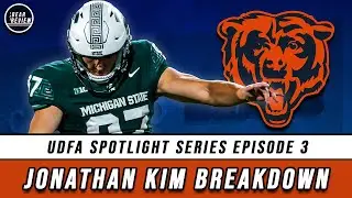 Why The Chicago Bears Are Betting Big on Undrafted Kicker Jonathan Kim
