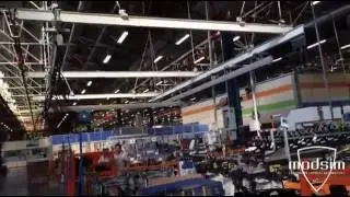 Modsim Ergonomics | Gorbel : Automotive Industry - Travers Handling Manipulator with G-Force