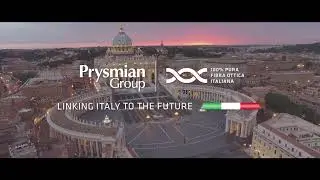 Italy with Prysmian: a world leader in optical fibers.