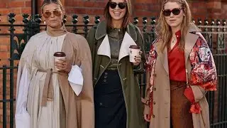 European 🏤🏰 Fall 🍁🍂/ spring 🌼🌱 fashion style ##№@@@|| trendy fashion
