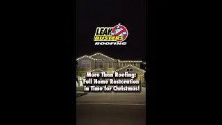 More Than Roofing Full Home Restoration in Time for Christmas