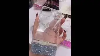 original Butterfly shimmer back covers for All iPhone model&rsquo;s