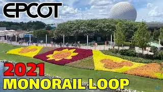 EPCOT Monorail Loop Opening Day 2021 | Walt Disney World