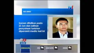 13 Ogos - SAIFUL SAMAN ANWAR TUNTUT GANTIRUGI RM50JUTA