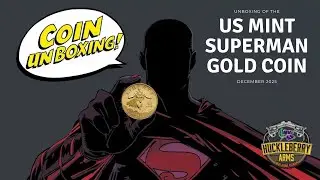 Unboxing of the US Mint Superman Gold Coin (2025)