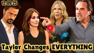 Breaking News! Thomas Reels as Taylor Drops a Bombshell Update! Bold and Beautiful!
