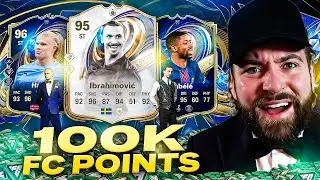 OPENING 100k FC POINTS FOR TOTY ATTACKERS!