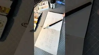 Urban sketch - dip pen in action #urbansketching #watercolor #penmaker -#dippen #inksketch