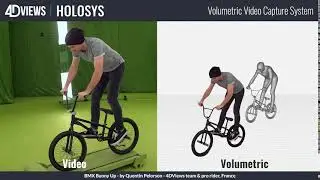 4DViews | Volumetric video: BMX