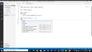 Templating, routing and gitignore  - flask episode 3