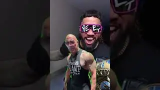 The Rock reacts to Jey Uso's first promo since IC title win on WWE Raw #shorts #youtubeshorts #wwe