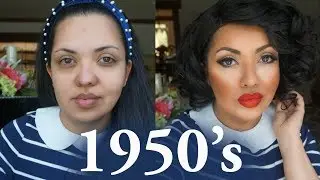 ASMR Doing OUR Makeup 1950's Style Personal attention Soft spoken #VintageMakeup #PinUpMakeup
