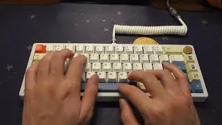 Zoom65 Stock Sound Test with Akko Jelly Black