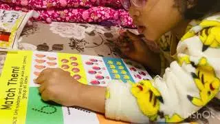 Preschool Learning Fun | Matching Numbers with Objects & Tracing ✏️📊