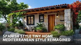Spanish Style Tiny Home : Reviving the Charm of Traditional Architecture