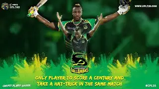 ANDRE RUSSELL HAT-TRICK AND 100 | #CPL20 #CricketPlayedLouder #JamaicaTallawahs #AndreRussell