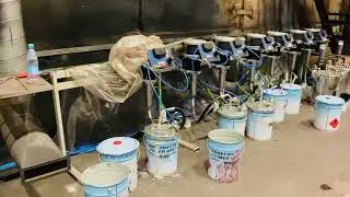 ProMix 3KS GRACO. Дозатор для 2К и 3К ЛКМ. Промышленная окраска полуприцепа.