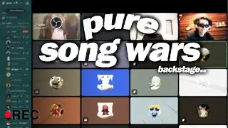 Pure Song Wars [За кулисами] с участием Onlywoke, Westwood, Imnotvrycreative, Halide, Zxtr, Junip...