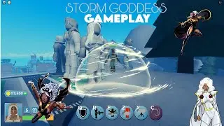 Storm Goddess Gameplay And Showcase🤍||Heroes Online World💕