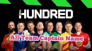 The Hundred 2022   All Team Captain Name