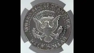 1981-S Type 1 Kennedy Half Dollar Proof PF70 Ultra Cameo NGC - Reverse