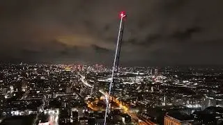 King lifting 650 preparing to remove tower crane from Canary Wharf