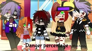 Danger percentage [] FNAF meme [] ft.Afton Family [] &bull; Nxkki&bull;